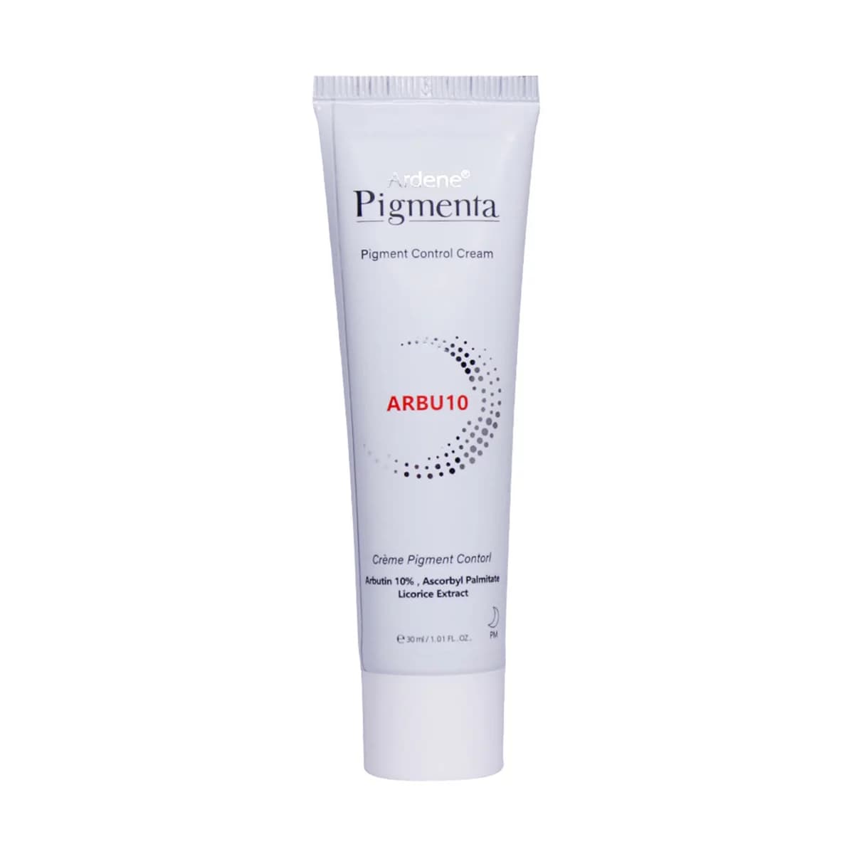 کرم روشن کننده و ضد لک قوی آربوتین پیگمنتا آردن _ Arden Pigmenta Arbu10 Pigment Control Cream 30 ml _ پیگمنتا اردن- Arden Pigmenta — تصویر ۲