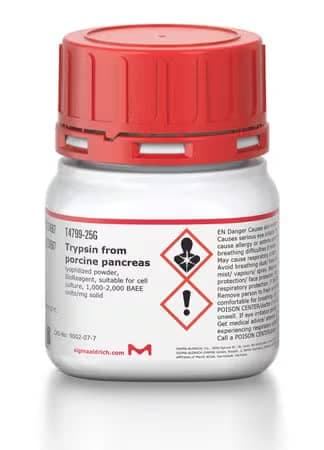 تریپسین porcine pancreas سیگما آلدریچ، کد T4799