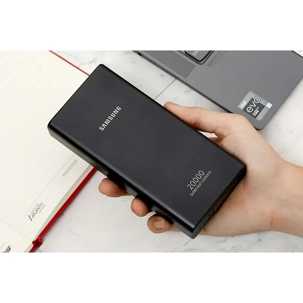 پاور بانک سامسونگ ۲۰۰۰۰ میلی‌آمپر با قابلیت شارژ سریع مدل EB-P5300XJEGWW — تصویر ۵