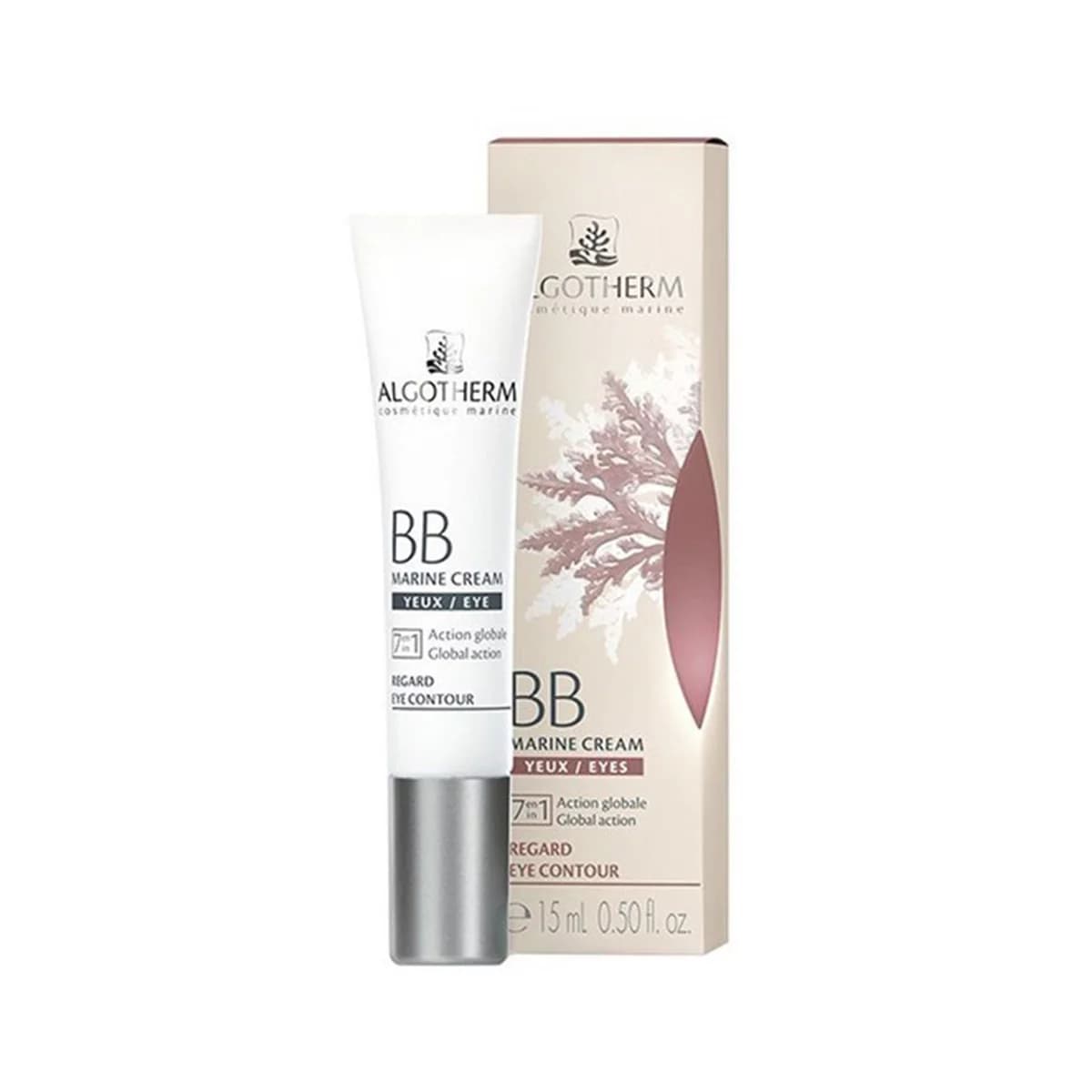 کرم رنگی دور چشم دریایی 7 کاره- Algotherm BB Marine Cream Regard Eye Contour- الگوترم -Algotherm