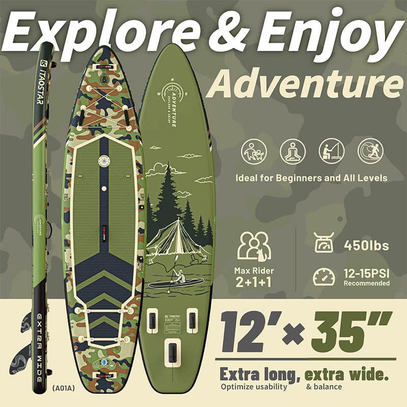 پدل بورد بادی iTAOSTAR مدل ADVENTURE A01A — تصویر ۳