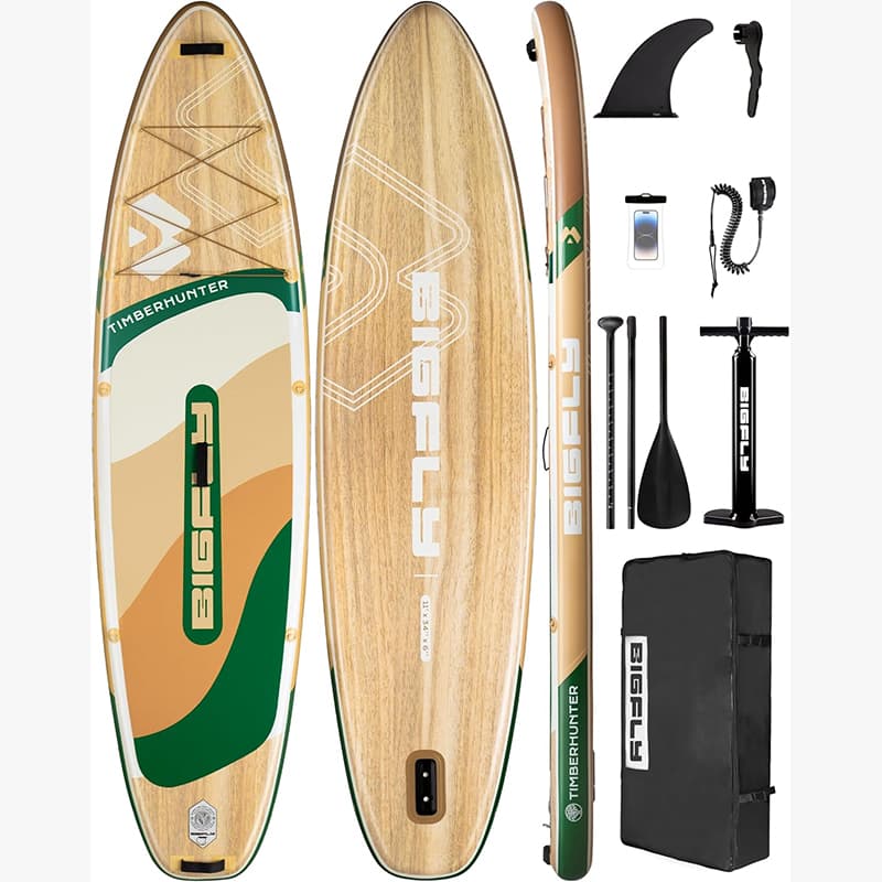 پدل بورد BIG FLY TIMBERHUNTER WOOD — تصویر ۲