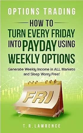 و دانلود نسخه کامل کتاب زبان اصلی Options Trading: How to Turn Every Friday into Payday Using Weekly Options! Generate Weekly Income in ALL Markets and Sleep Worry-Free! | دانلود کتاب خارجی