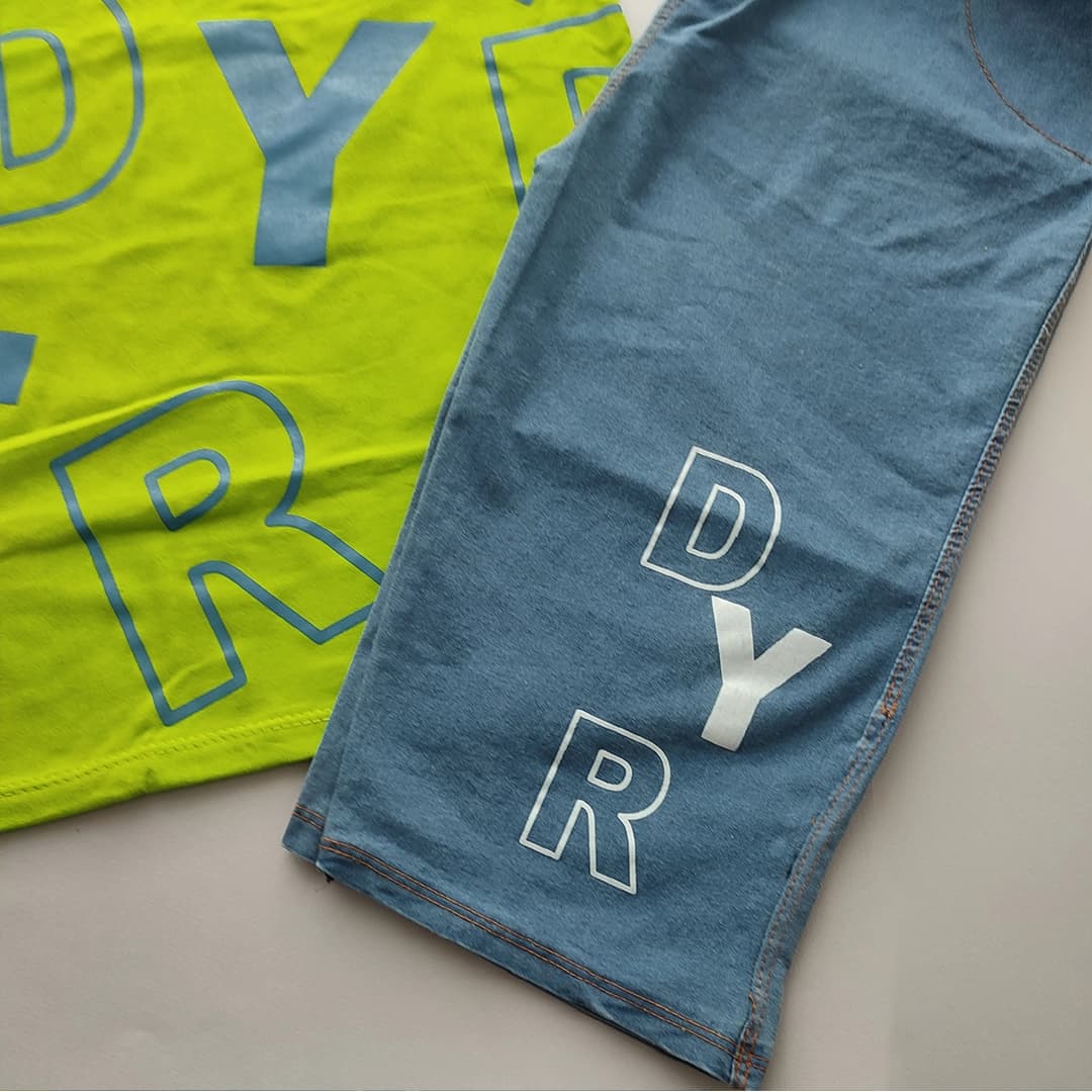 تیشرت شلوارک جین DYR — تصویر ۸