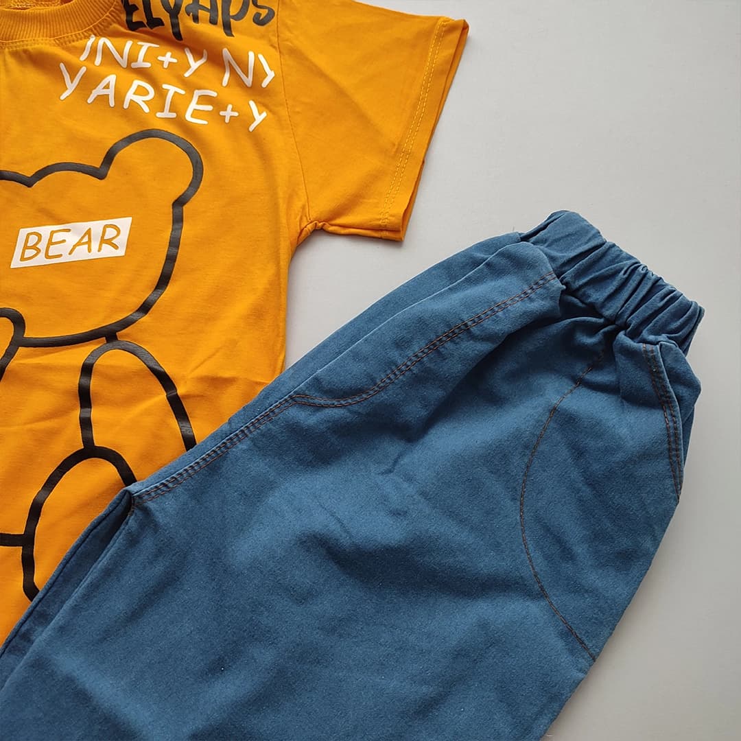 تیشرت شلوارک جین BEAR — تصویر ۹