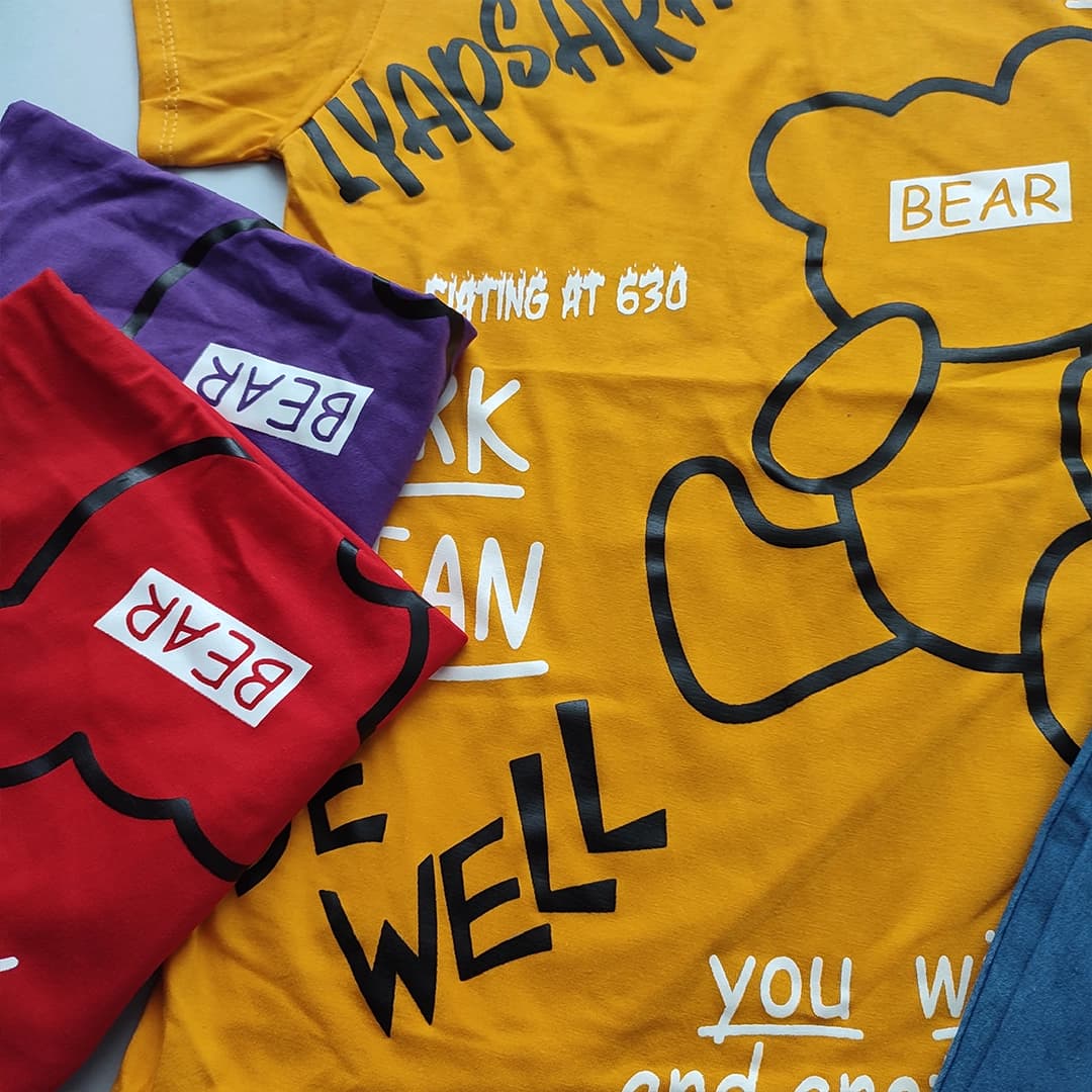 تیشرت شلوارک جین BEAR — تصویر ۳