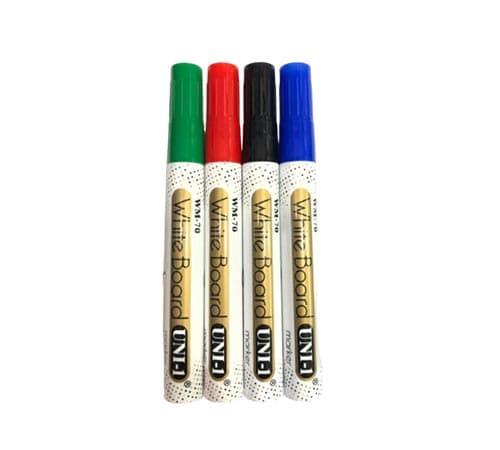 ماژیک وایت برد uni-1 بسته 12 عددی