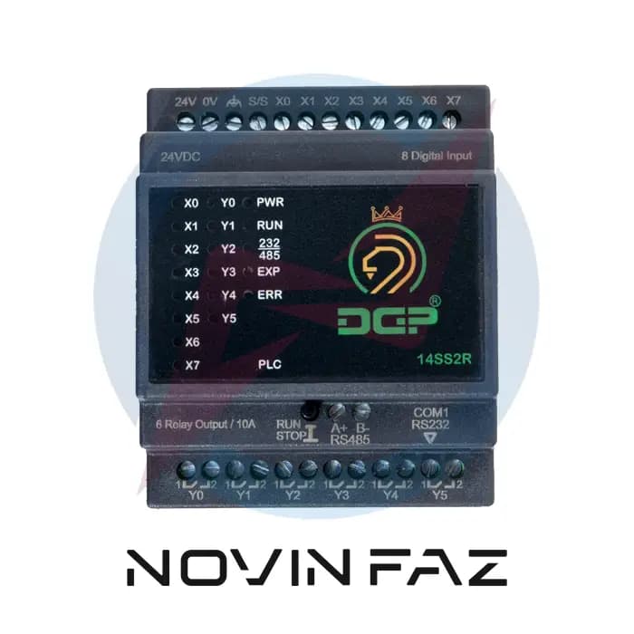 پی ال سی (PLC) 14SS2R دلتا ایرانی DGP — تصویر ۲