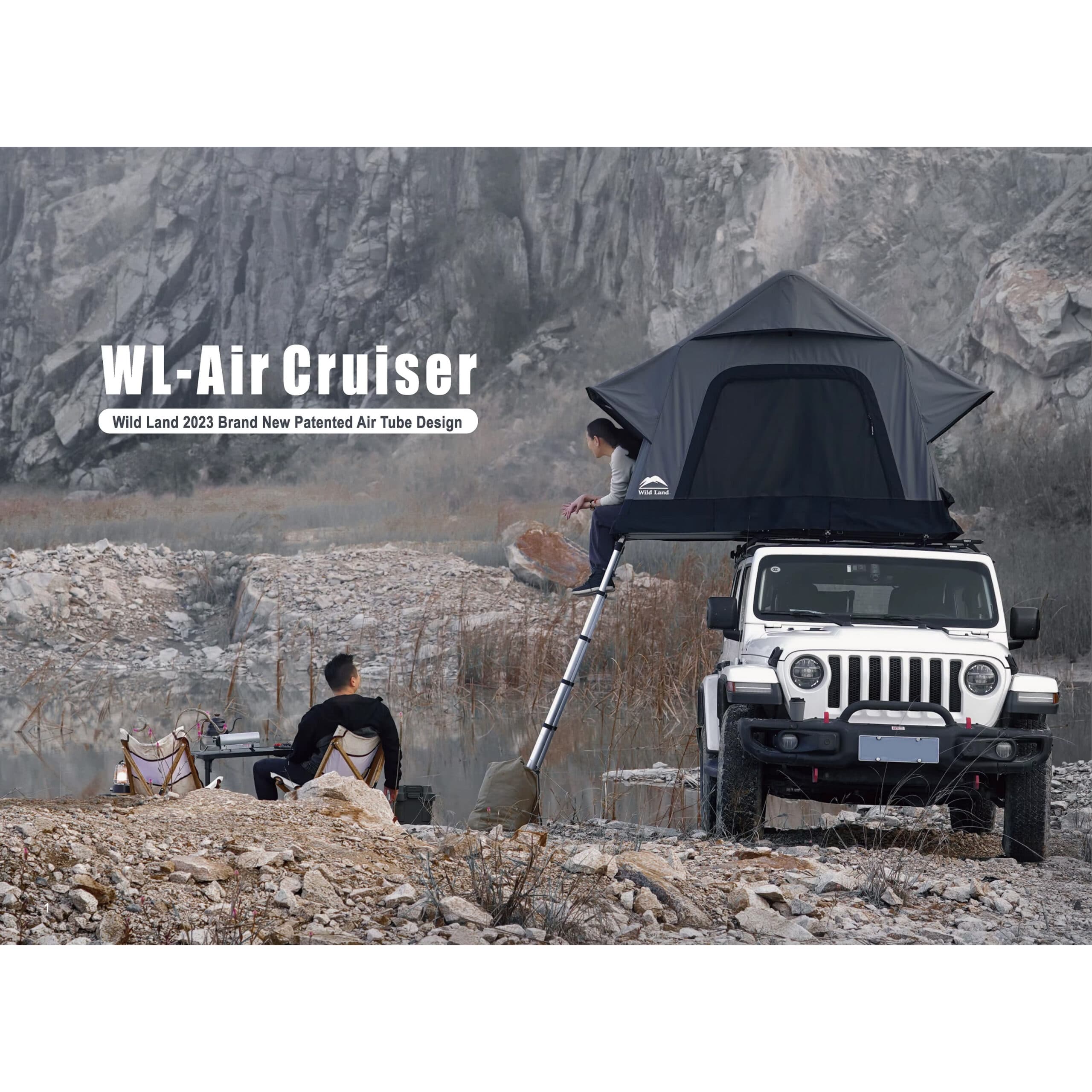 چادر سقفی آفرود اتوماتیک Wild Land مدل WL-Air Cruiser — تصویر ۹