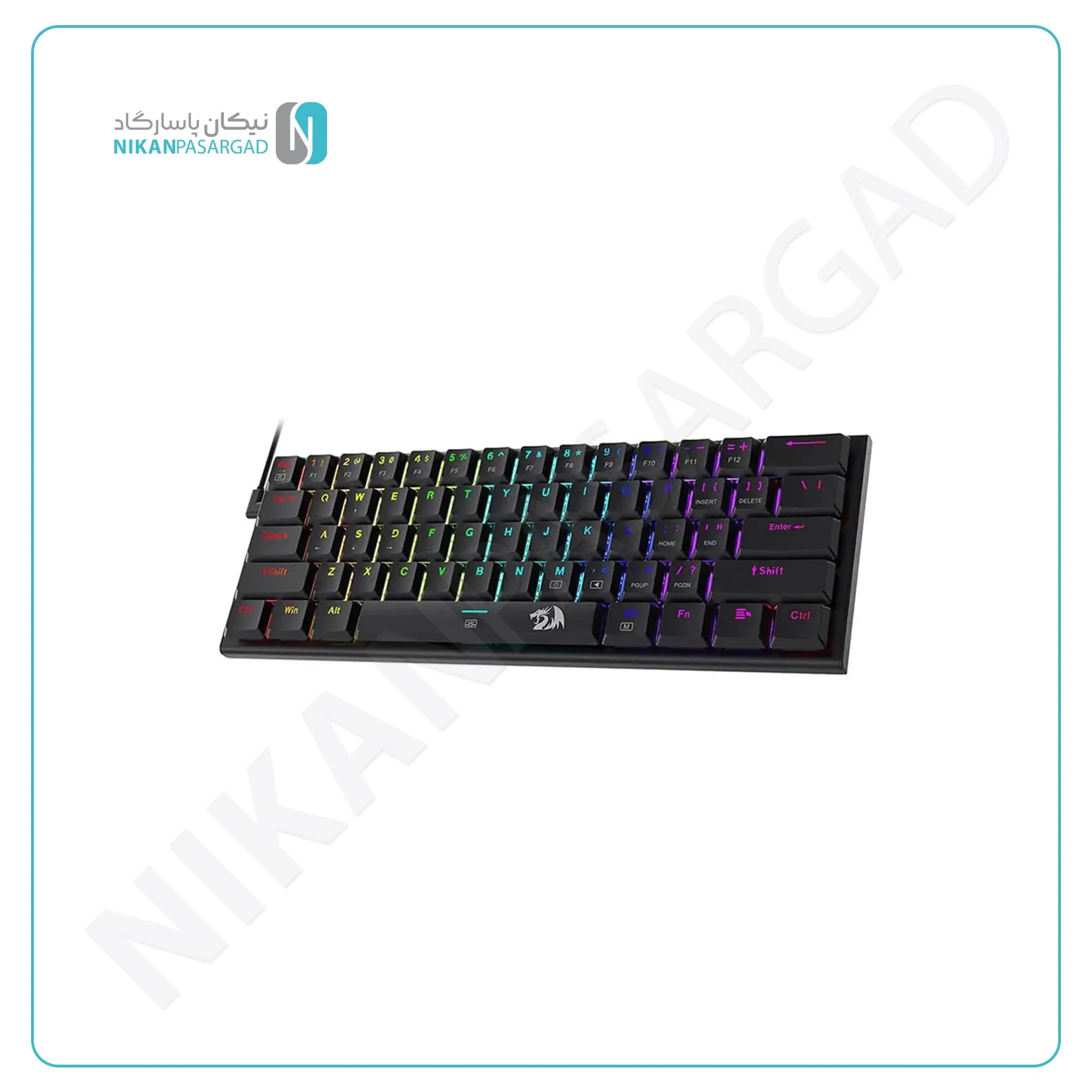کیبورد گیمینگ ردراگون Redragon Anivia K614 Pro Black RGB — تصویر ۲