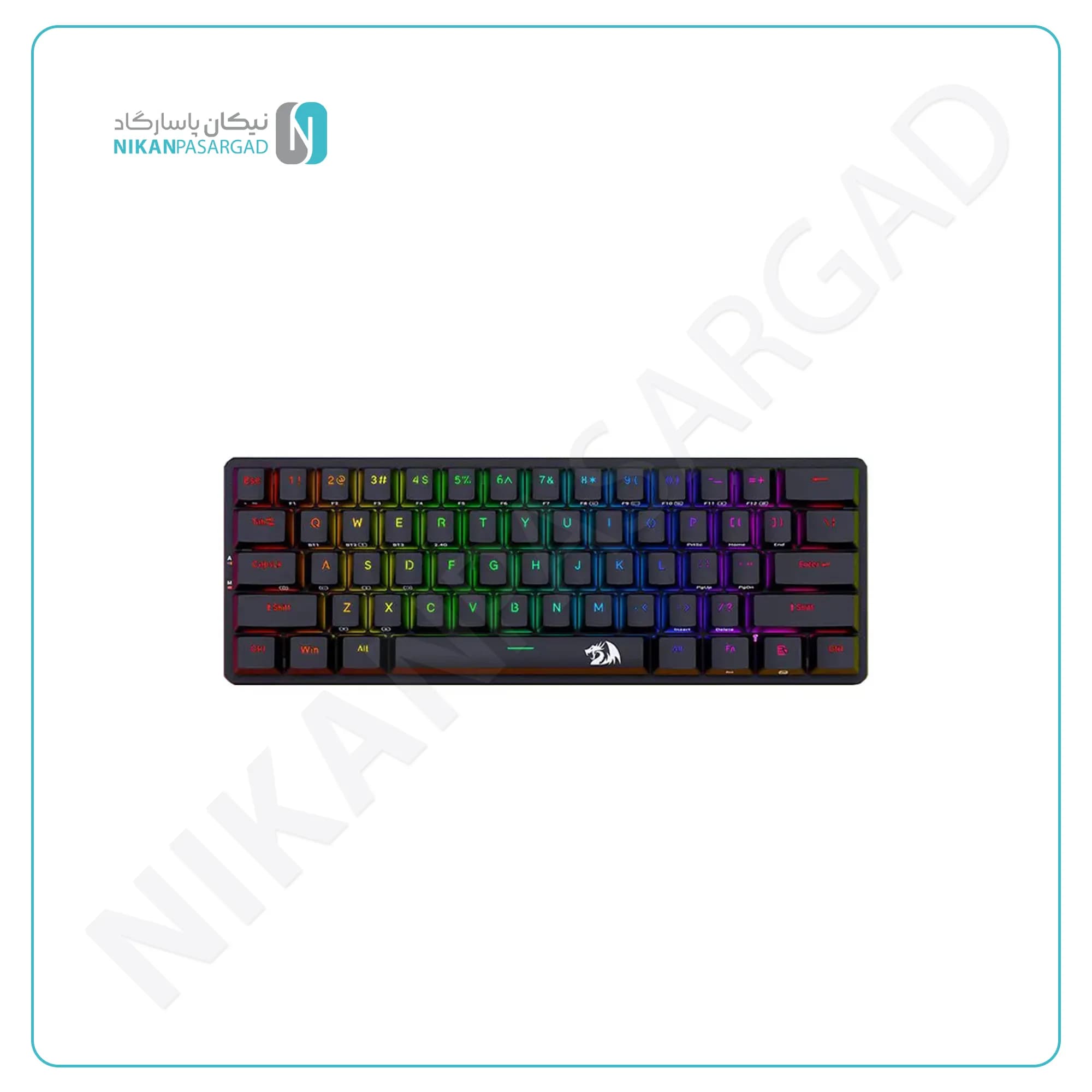 کیبورد گیمینگ ردراگون Redragon Elise K615P-KBS RGB