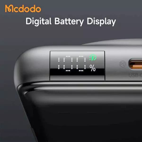 پاوربانک وایرلس شارژر 10000 مک دودو مدل MC-6320 — تصویر ۸