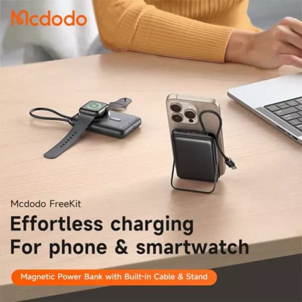 پاوربانک وایرلس شارژر 10000 مک دودو مدل MC-6320 — تصویر ۴