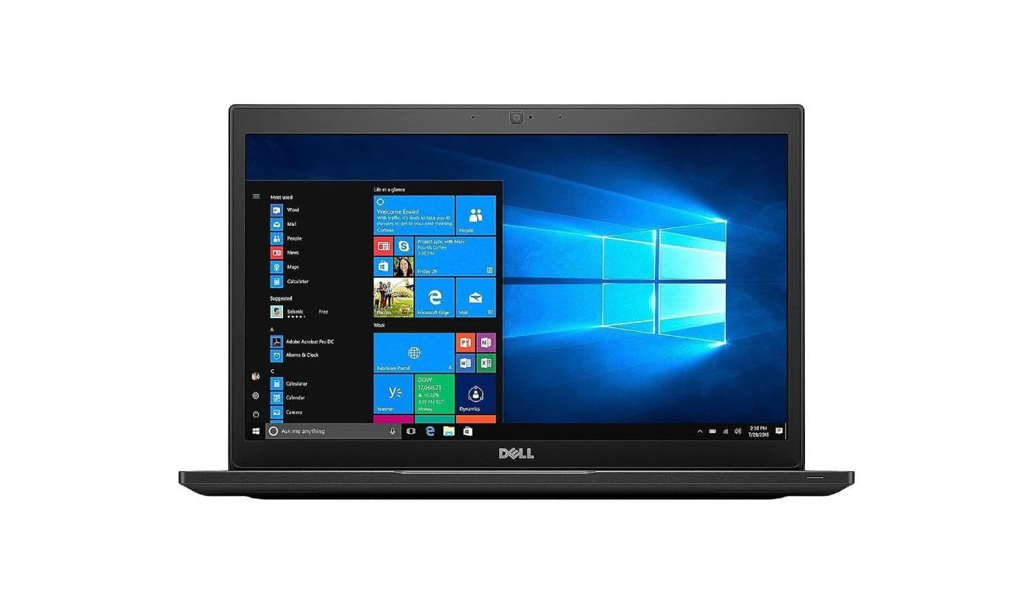 لپ تاپ Dell مدل Latitude 5490 سایز 14.1 اینچ پردازنده اینتل core i7 8650U هارد 512 ssd m2 رم 16 گیگ (مشابه نو )