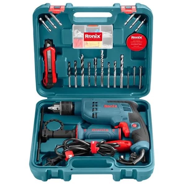 دریل چکشی و متعلقات 29 پارچه رونیکس RS-0008