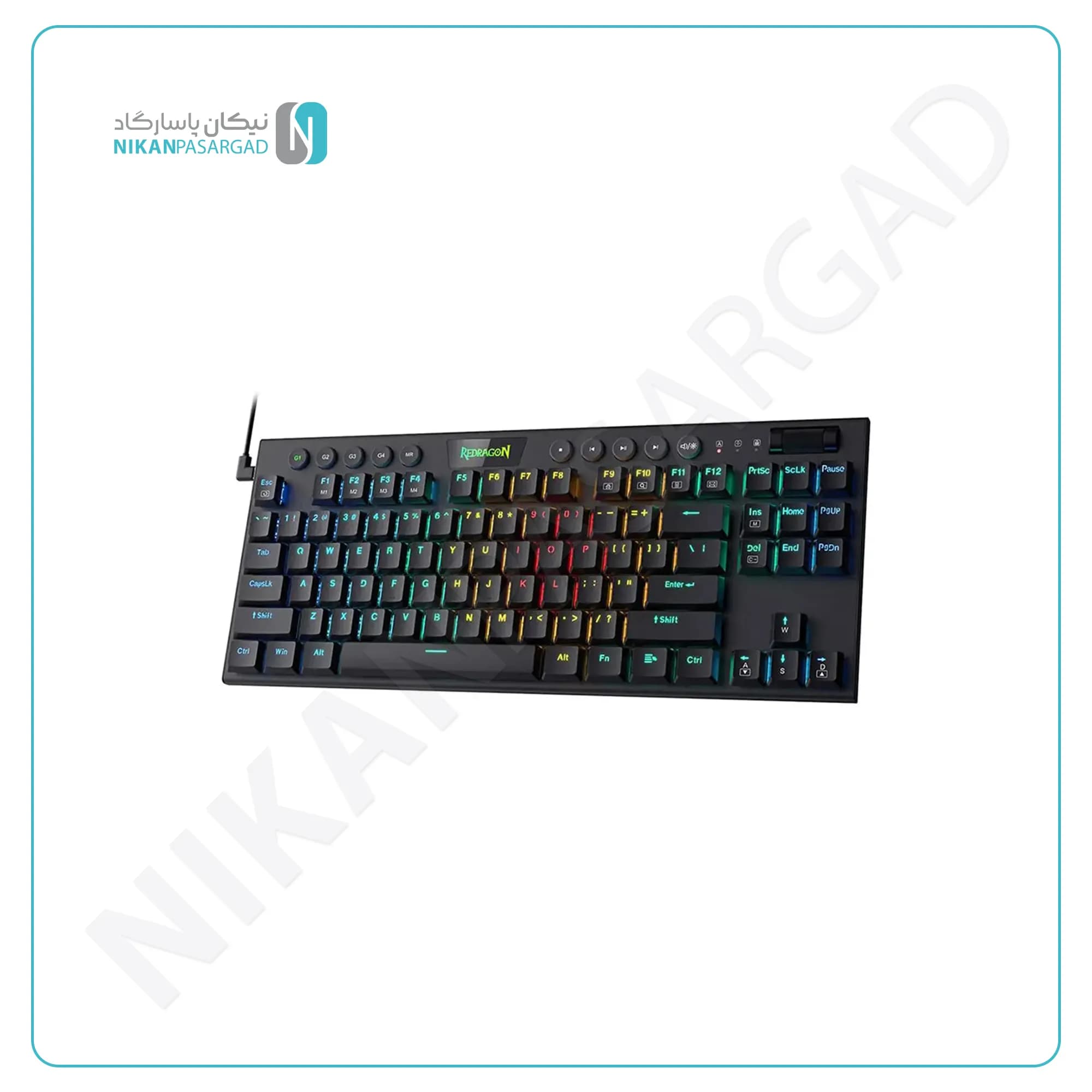 کیبورد گیمینگ ردراگون Redragon K622 Horus TKL RGB — تصویر ۲