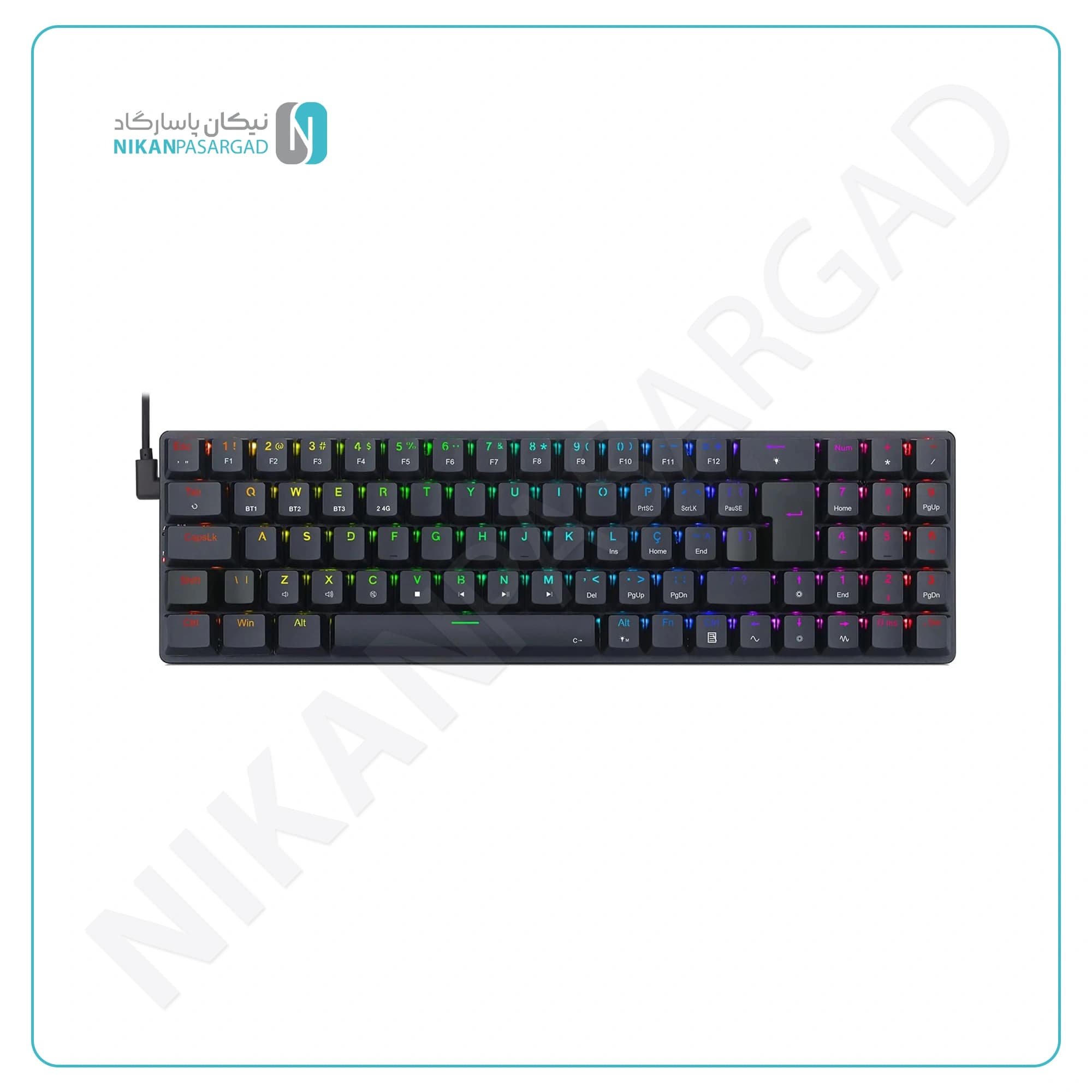 کیبورد گیمینگ ردراگون Redragon Ashe K626-KB RGB