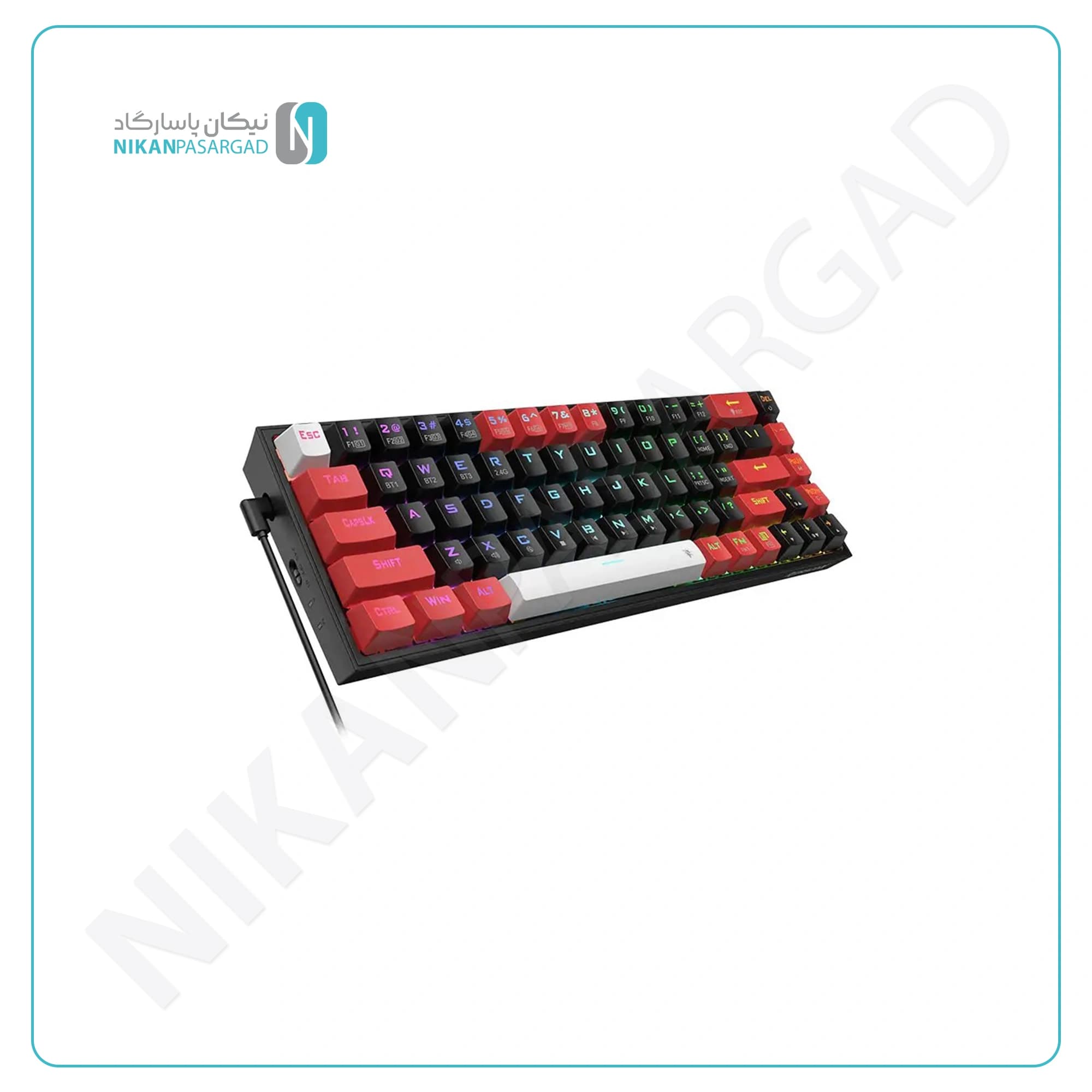کیبورد گیمینگ ردراگون Redragon K631 RGB BRW — تصویر ۲