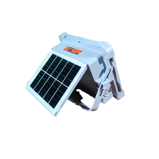 پروژکتور شارژی خورشیدی 100W مدل D12 — تصویر ۳