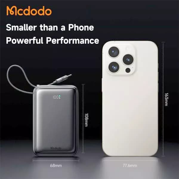 پاوربانک 20000 مک دودو مدل MC-6370 — تصویر ۳