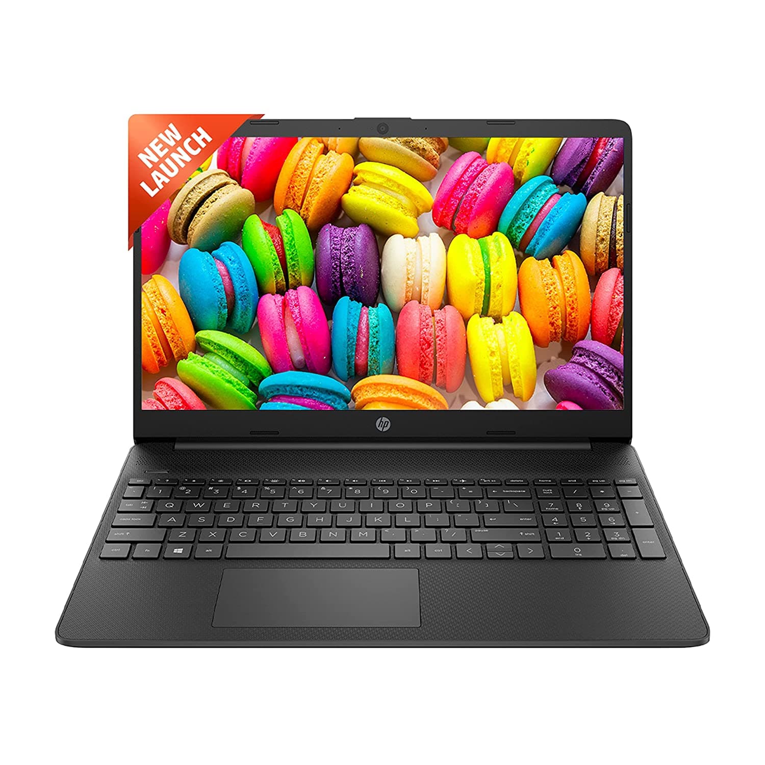 لپ تاپ HP مدل 15s سایز ۱۵.۶ اینچ مشکی طرحدار پردازنده Intel core i3 نسل ده