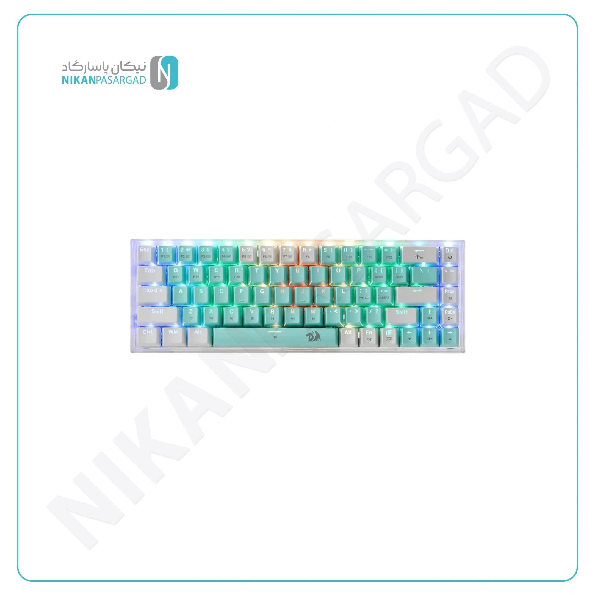 کیبورد بی سیم گیمینگ ردراگون Redragon Castor K631 PRO GW