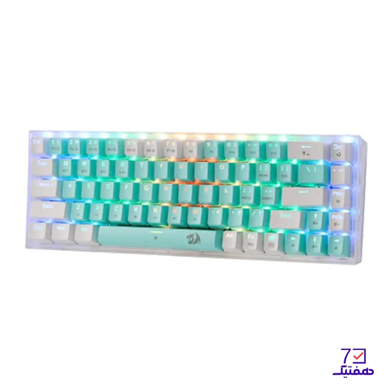 کیبورد بی سیم گیمینگ ردراگون Redragon Castor K631 PRO GW — تصویر ۵