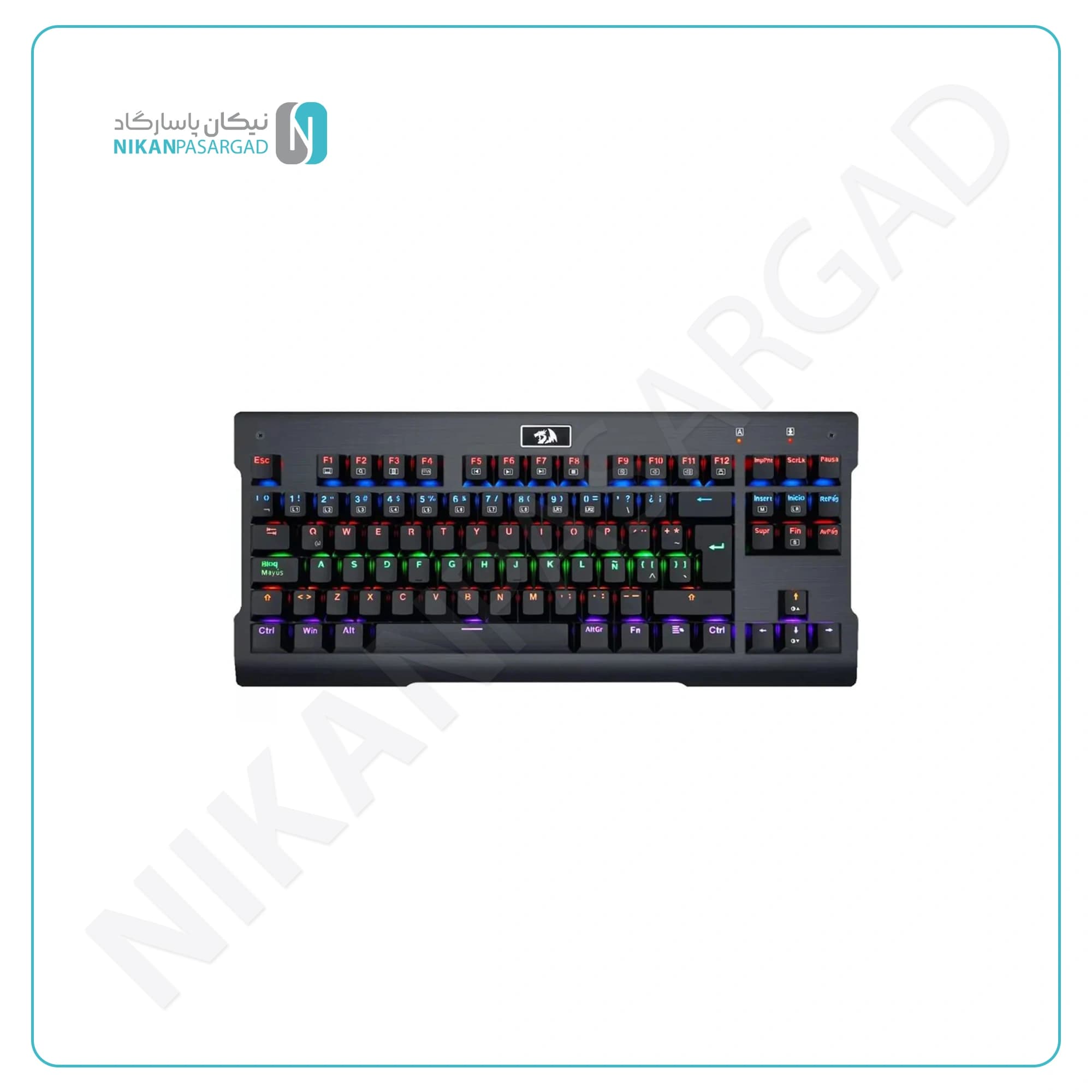 کیبورد گیمینگ ردراگون Redragon Visnu K561 RGB Blue Switch