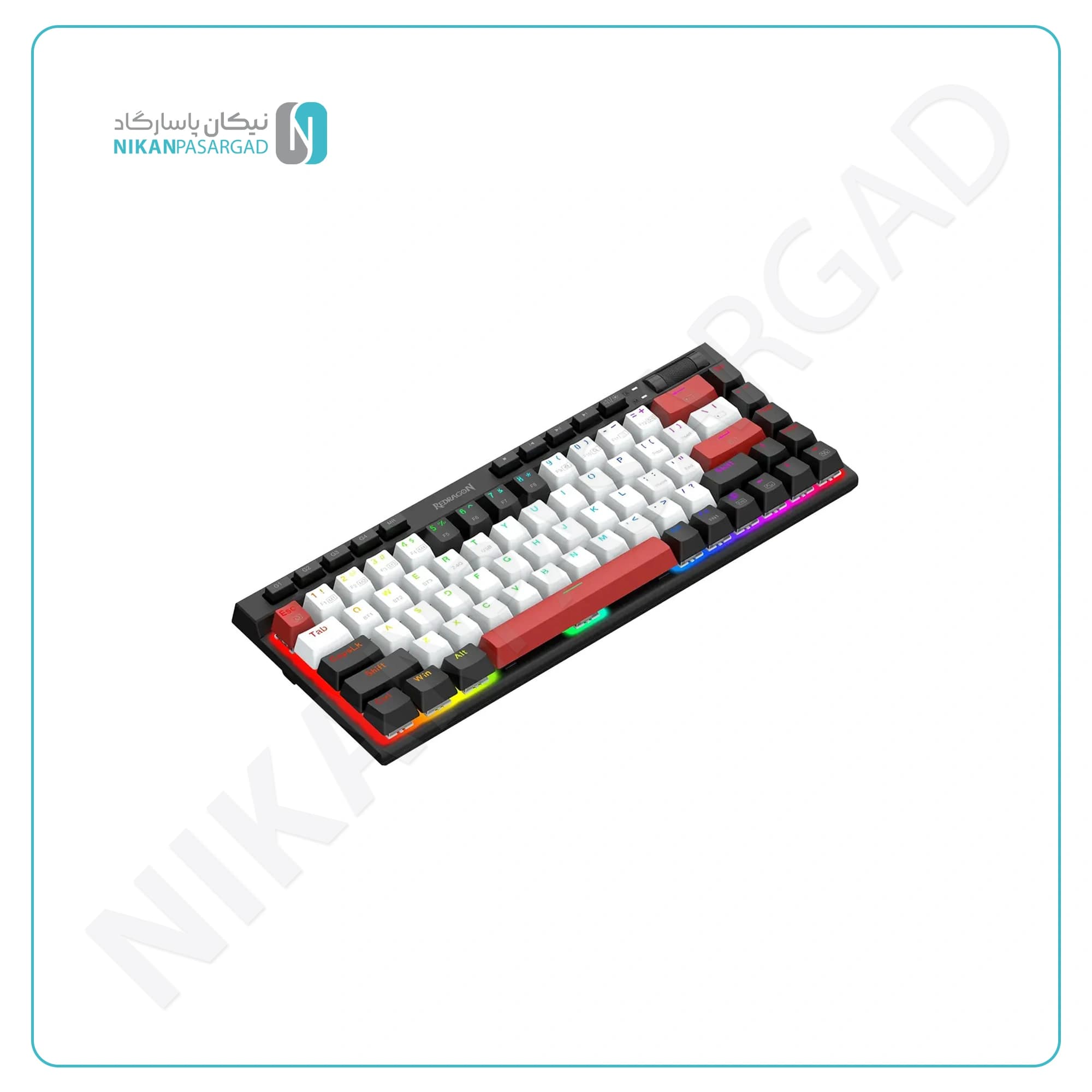 کیبورد بی سیم گیمینگ ردراگون Redragon Magic Wand Mini K635 WBR RGB PRO — تصویر ۲
