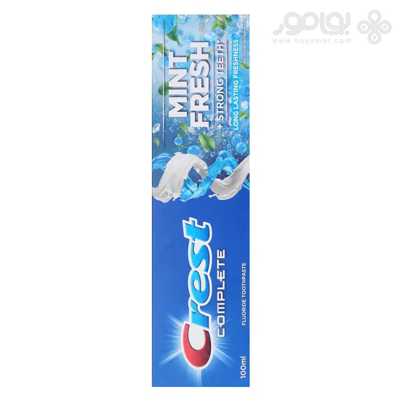 خمیر دندان کرست کامپلیت مدل MINT FRESH حجم 100 میل — تصویر ۲
