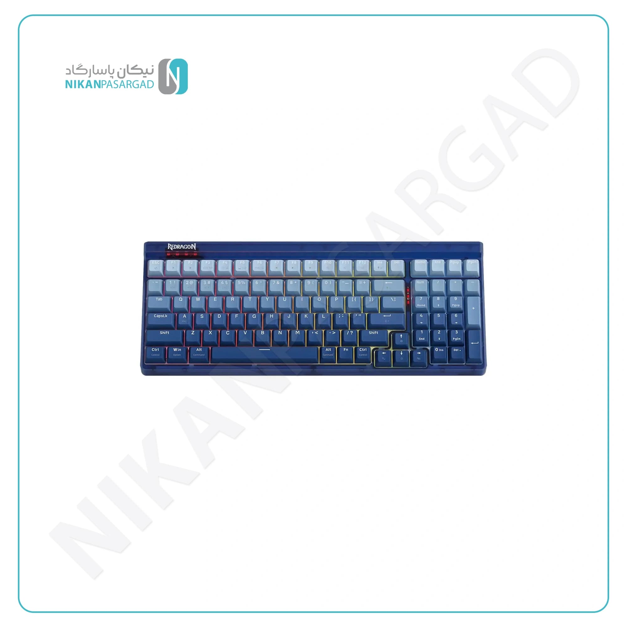 کیبورد بی سیم گیمینگ ردراگون Redragon K656 PRO WB RGB
