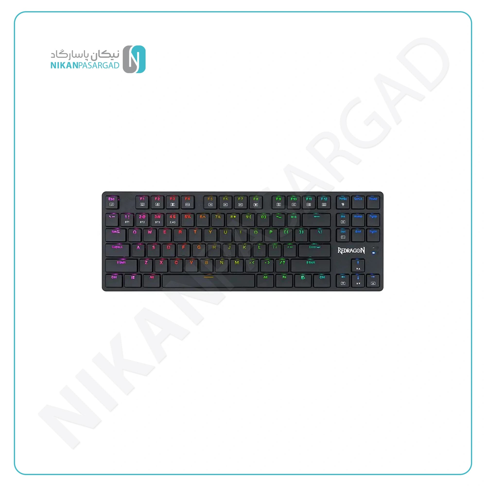کیبورد بی سیم گیمینگ ردراگون REDRAGON ANUBIS K539 Black
