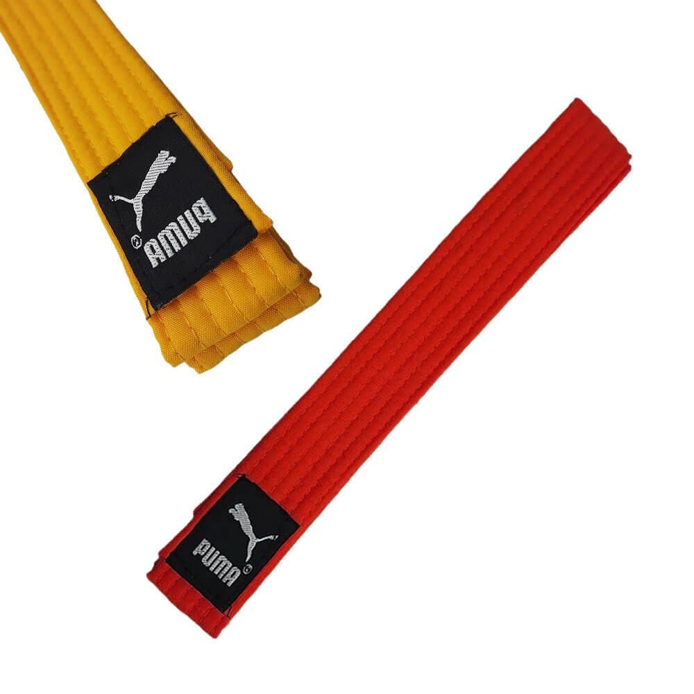 کمربند رزمی مدل نیمه استخوانی کد KMR50