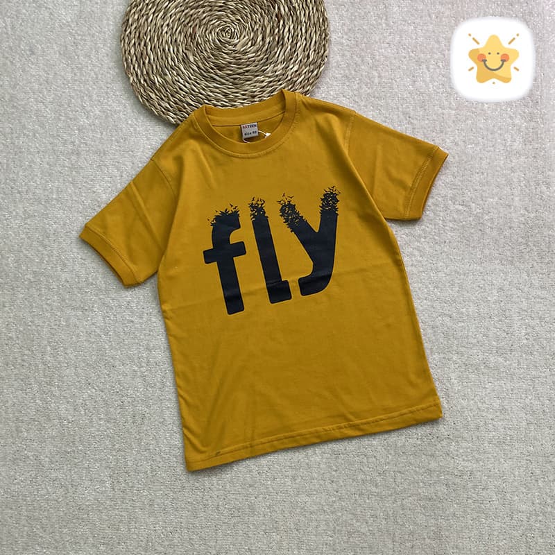 تیشرت پسرانه طرح FLY پنبه 7 تا 14 سال — تصویر ۵