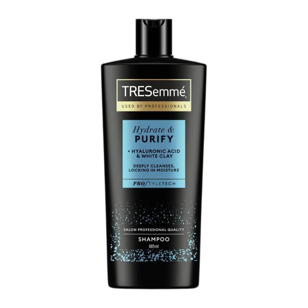 شامپو آبرسان و پاک کننده عمیق ترزمی TRESemme مدل Hydrate And Purify حجم 685 میل