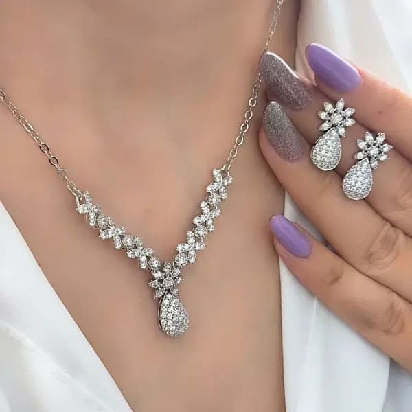 نیمست اشکی فول نگین — تصویر ۳