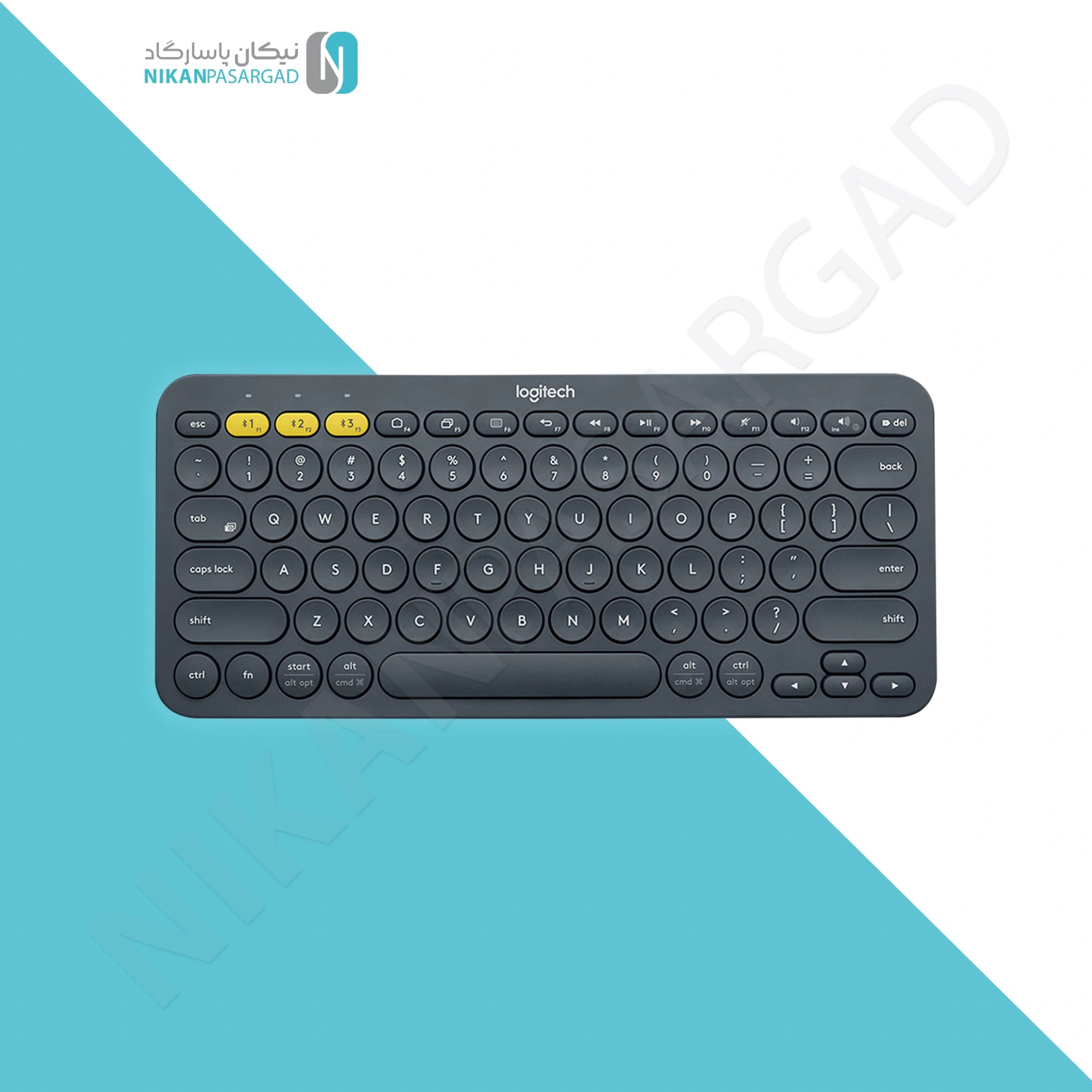 کیبورد بیسیم لاجیتک مدل Logitech K380
