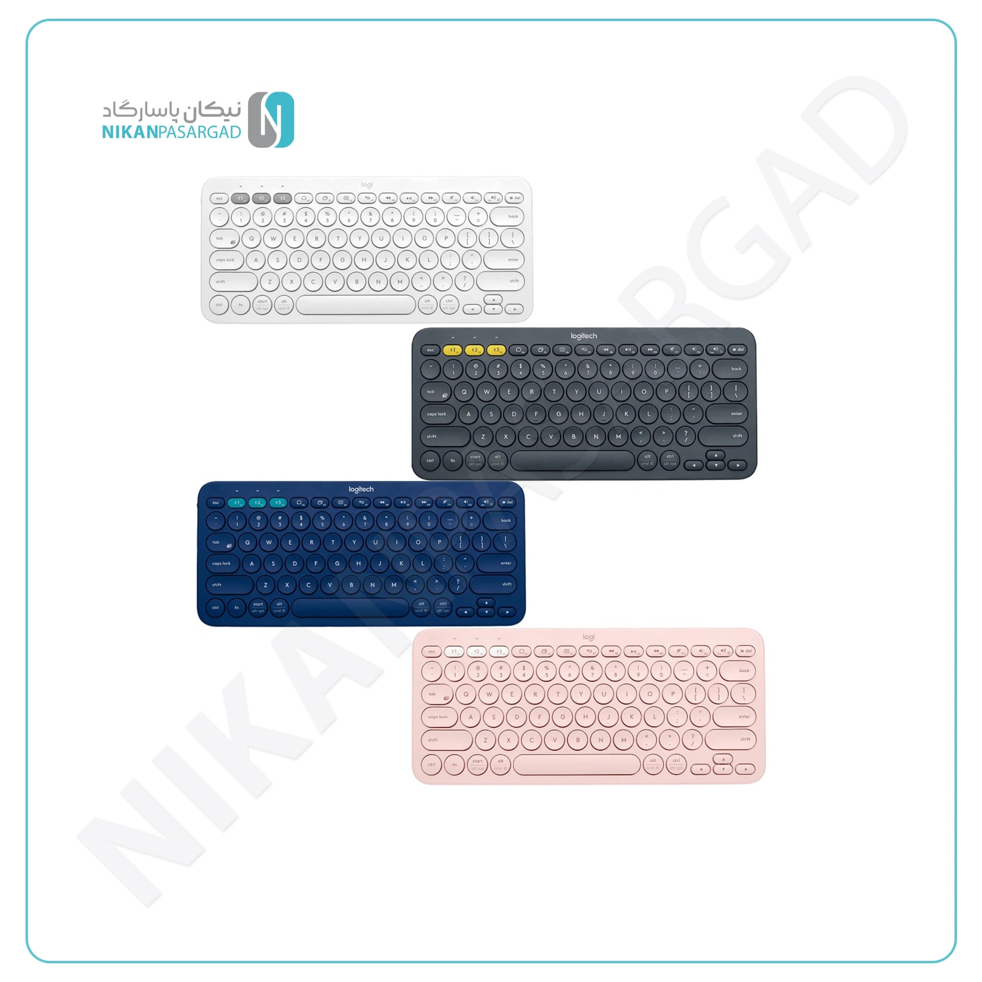 کیبورد بیسیم لاجیتک مدل Logitech K380 — تصویر ۳
