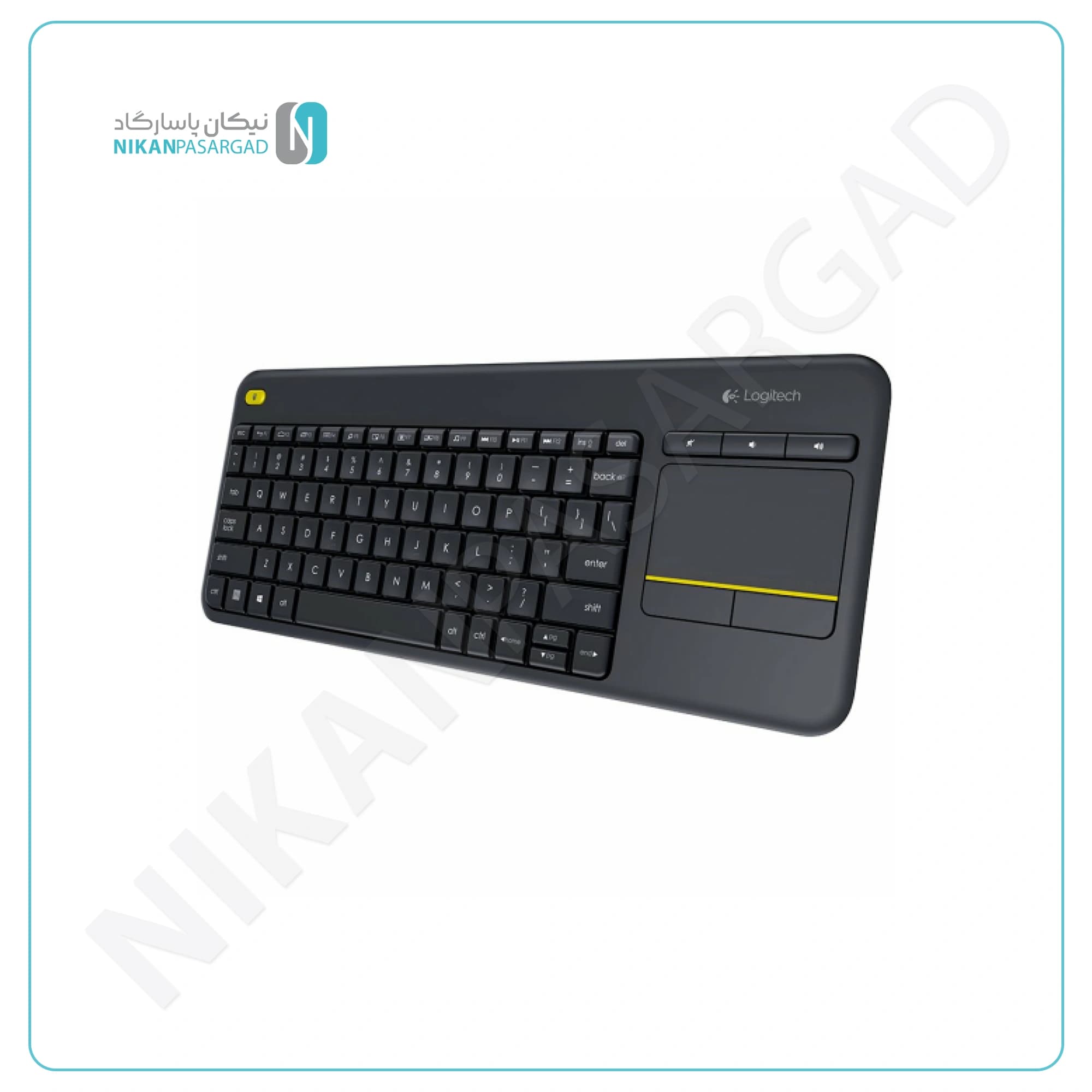 کیبورد بیسیم لاجیتک مدل Logitech K400 Plus — تصویر ۲