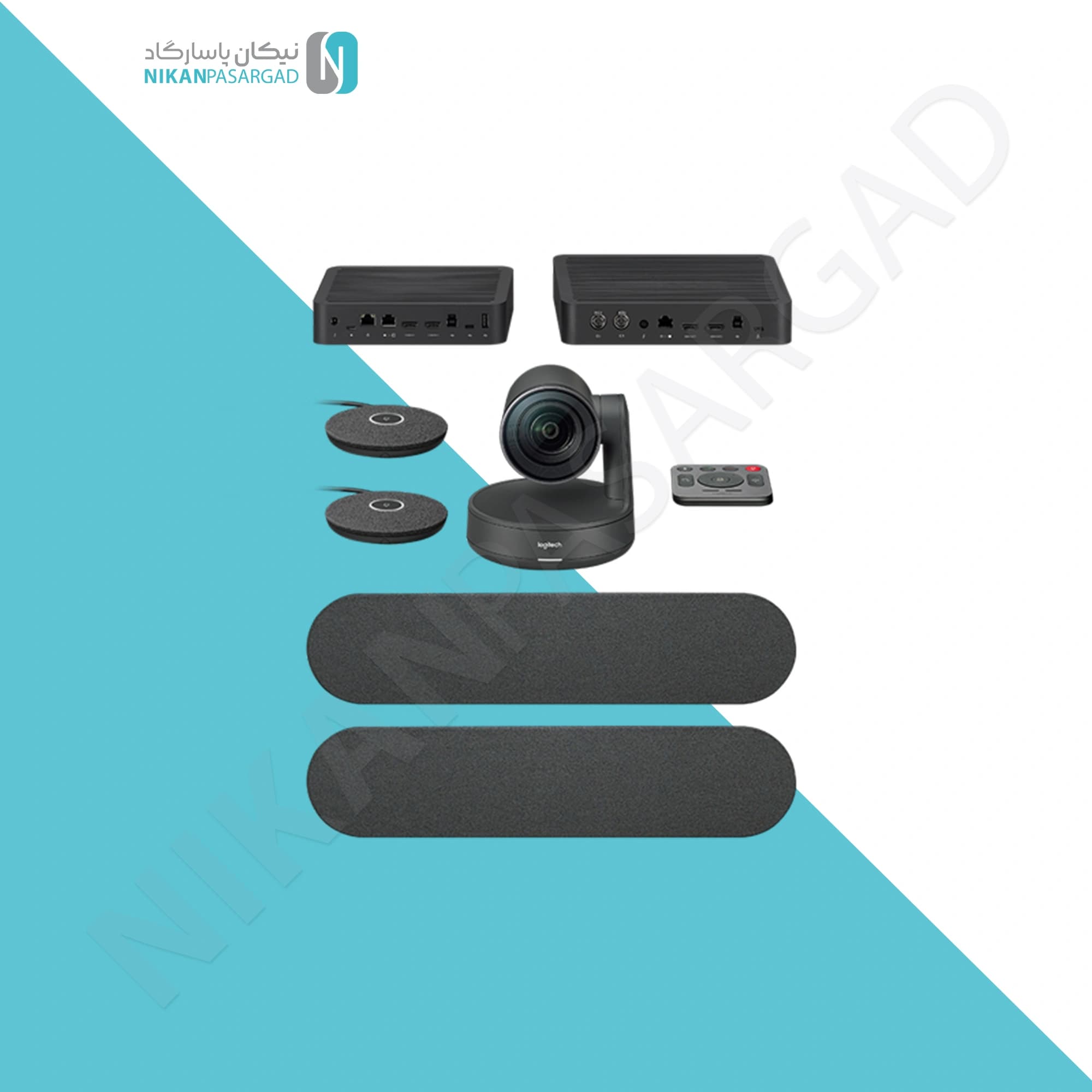 ویدیو کنفرانس لاجیتک مدل Logitech Rally Plus Conference Cam