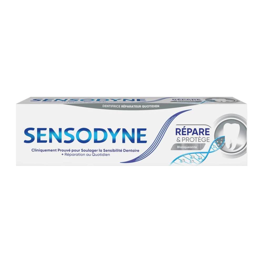 خمیر دندان ترمیم کننده سنسوداین Sensodyne سری Repair And Protect مدل Branqueadora حجم 75 میل