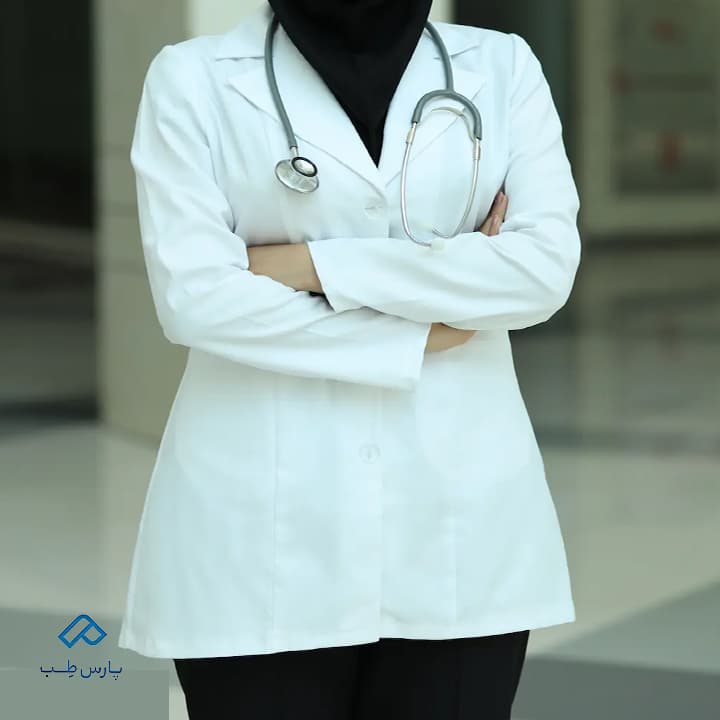 روپوش مدل دار یقه پروانه و یقه ارشال
