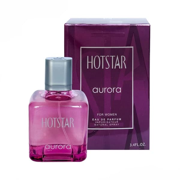 ادکلن زنانه ارورا Aurora هات استار حجم 100 میلی لیتر — تصویر ۲