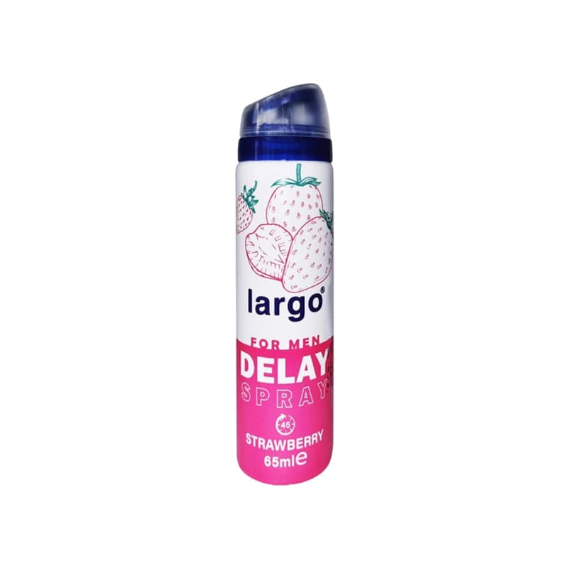 اسپری تاخیری لارگو LARGO رایحه توت فرنگی حجم 65 میلی لیتر