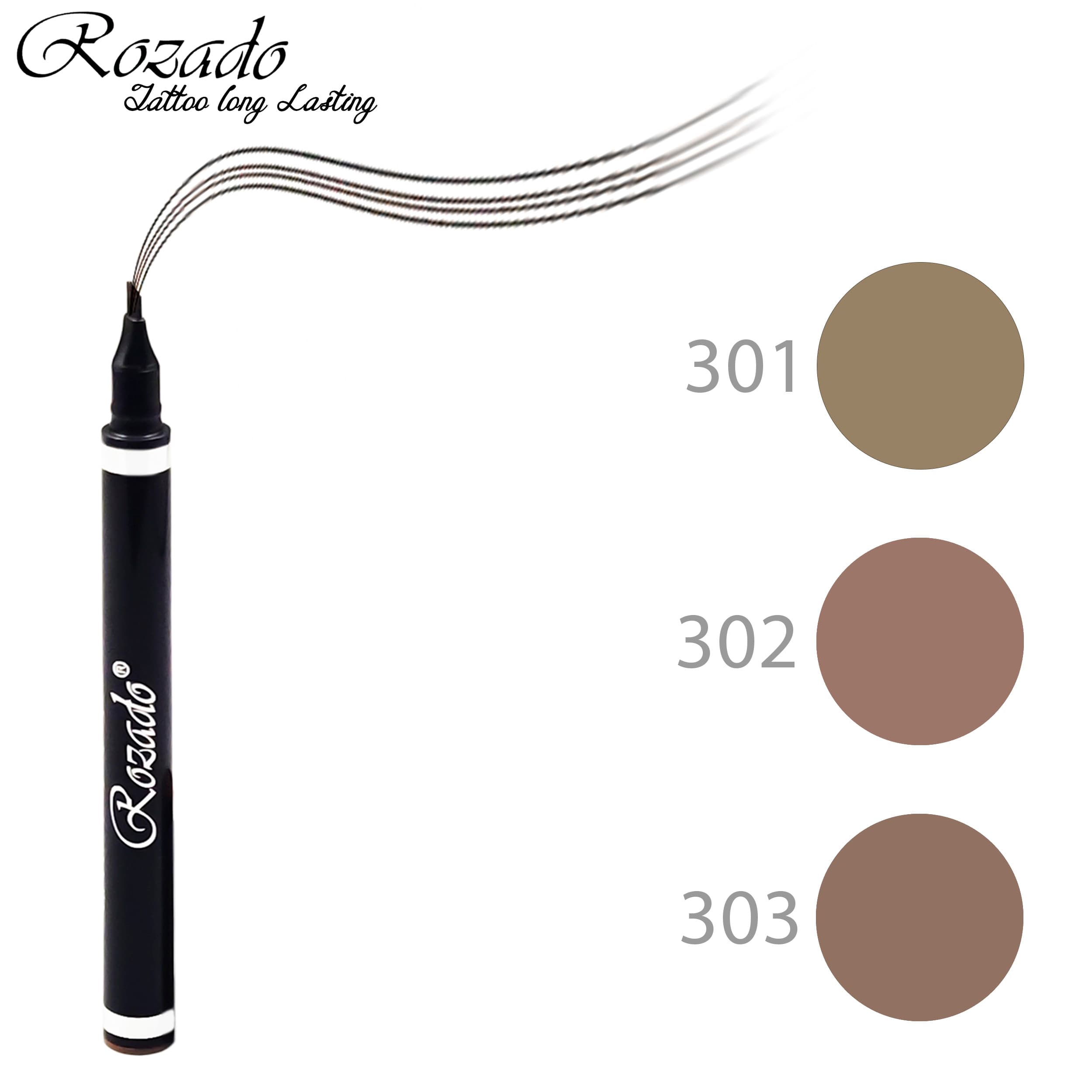 مداد هاشور ابرو رزادو مدل Long Lasting شماره 303 — تصویر ۳