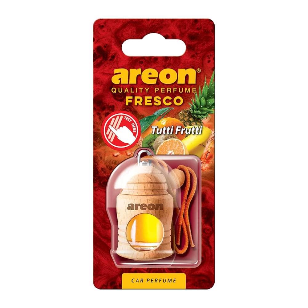 خوشبو کننده خودرو فانوسی Areon سری Fresco مدل Tutti Frutti رایحه میوه ای وزن 10 گرم