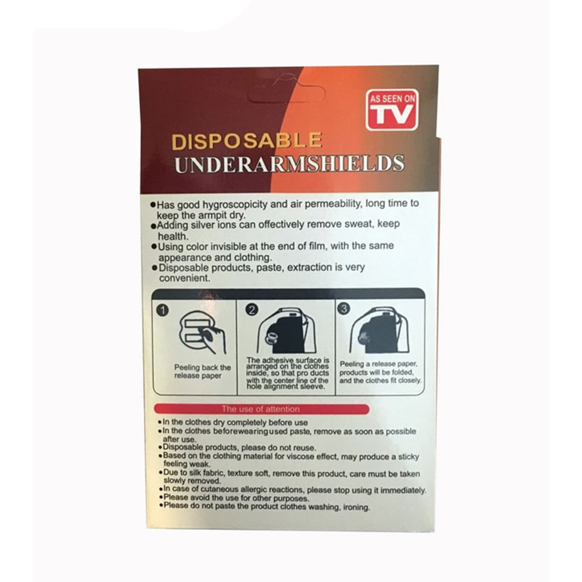 پد عرق گیر مدل Disposable — تصویر ۴