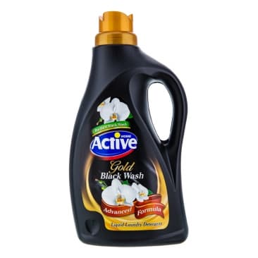 مایع لباسشویی تیره شوی اکتیو Active مدل Gold Black وزن 2500 گرم — تصویر ۲