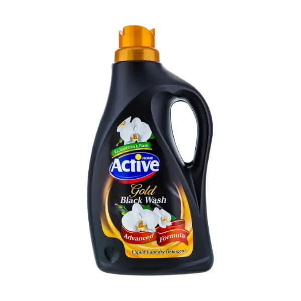 مایع لباسشویی تیره شوی اکتیو Active مدل Gold Black وزن 2500 گرم — تصویر ۴