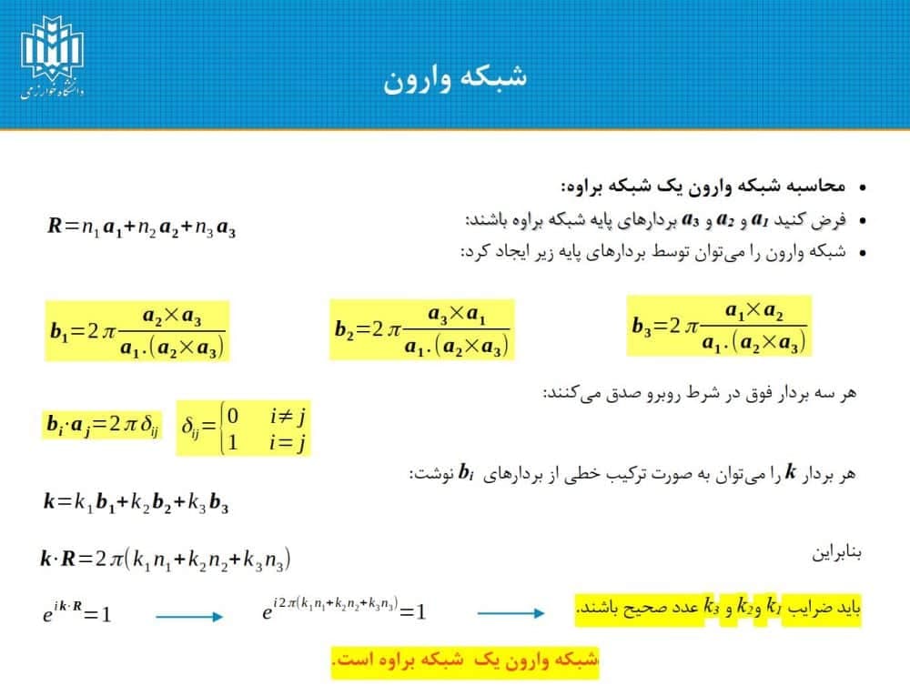 دانلود جزوه فیزیک حالت جامد 1 — تصویر ۵